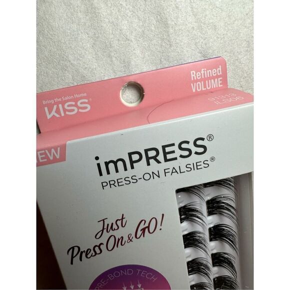 KISS imPRESS Press-On Falsies, Volume, Refined Refined Volume - Picture 3 of 4